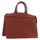 LOUIS VUITTON Epi Riviera Hand Bag Brown M48183 LV Auth 173175-1