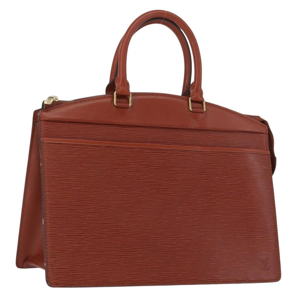 LOUIS VUITTON Epi Riviera Hand Bag Brown M48183 LV Auth 173175