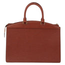 LOUIS VUITTON Epi Riviera Hand Bag Brown M48183 LV Auth 173175-2