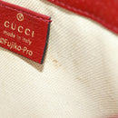 GUCCI GG Supreme Web Sherry Line Waist bag PVC Beige Gold 647817 Auth 173178M-24