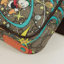 GUCCI GG Supreme Disney Collaboration Heuptas PVC Beige 602695 Auth 173187SAM-15