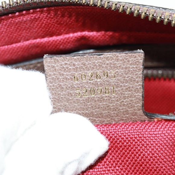 GUCCI GG Supreme Disney Collaboration Heuptas PVC Beige 602695 Auth 173187SAM