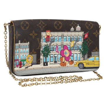 LOUIS VUITTON Monogram Vivienne Pochette Felice Bag M81762 LV Auth 173194SAM