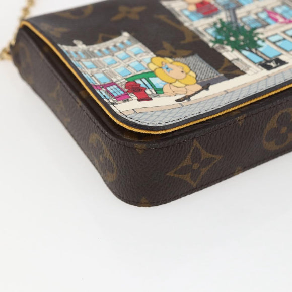 LOUIS VUITTON Monogram Vivienne Pochette Felice Bag M81762 LV Auth 173194SAM