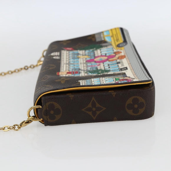 LOUIS VUITTON Monogram Vivienne Pochette Felice Bag M81762 LV Auth 173194SAM