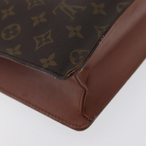 LOUIS VUITTON Monogram Porte Documents Bandouliere Tasche M53338 LV Auth 173204
