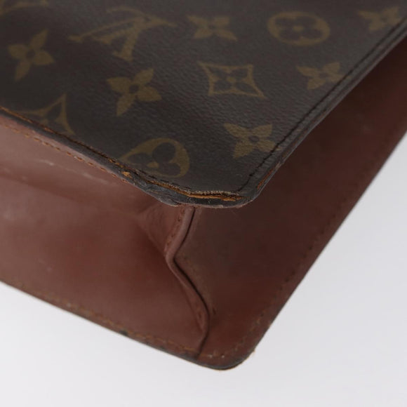 LOUIS VUITTON Monogram Porte Documents Bandouliere Tasche M53338 LV Auth 173204