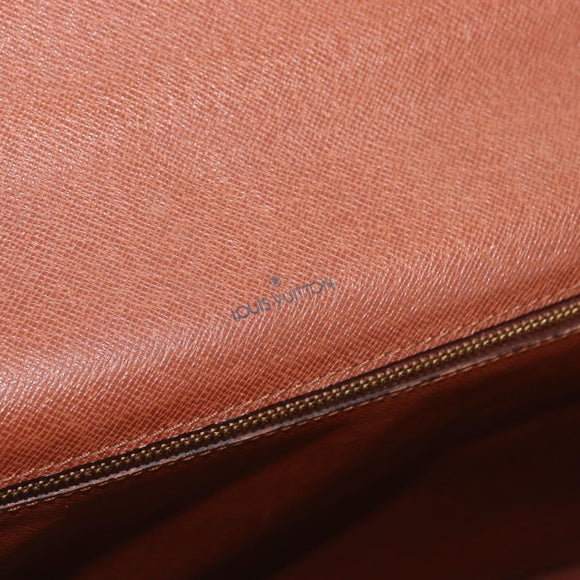 LOUIS VUITTON Monogram Porte Documents Bandouliere Tasche M53338 LV Auth 173204