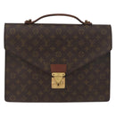 LOUIS VUITTON Monogram Porte Documents Bandouliere Tasche M53338 LV Auth 173204-2
