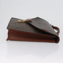 LOUIS VUITTON Monogram Porte Documents Bandouliere Tasche M53338 LV Auth 173204-4