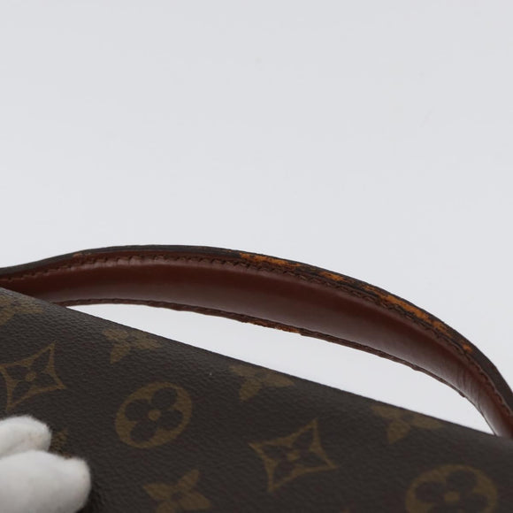 LOUIS VUITTON Monogram Porte Documents Bandouliere Tasche M53338 LV Auth 173204