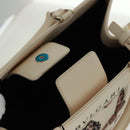 BVLGARI Bag Canvas 2way MARY KATRANTZOU Collaboration White Gold Auth 173206M-23