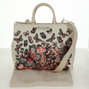 BVLGARI Bag Canvas 2way MARY KATRANTZOU Collaboration White Gold Auth 173206M-12