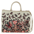 BVLGARI Bag Canvas 2way MARY KATRANTZOU Collaboration White Gold Auth 173206M-2