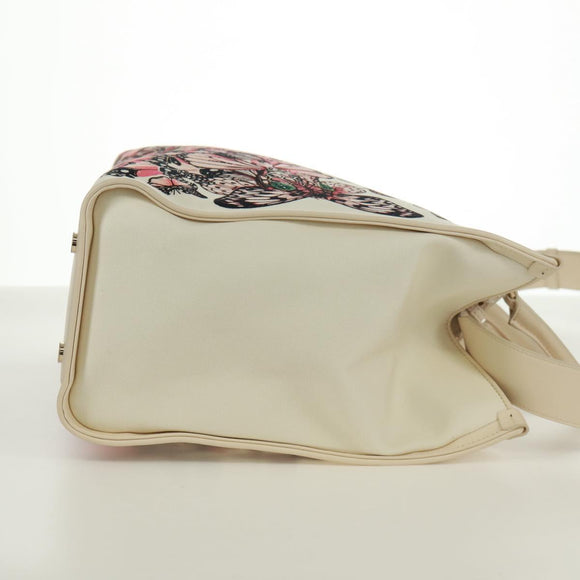 BVLGARI Bag Canvas 2way MARY KATRANTZOU Collaboration White Gold Auth 173206M