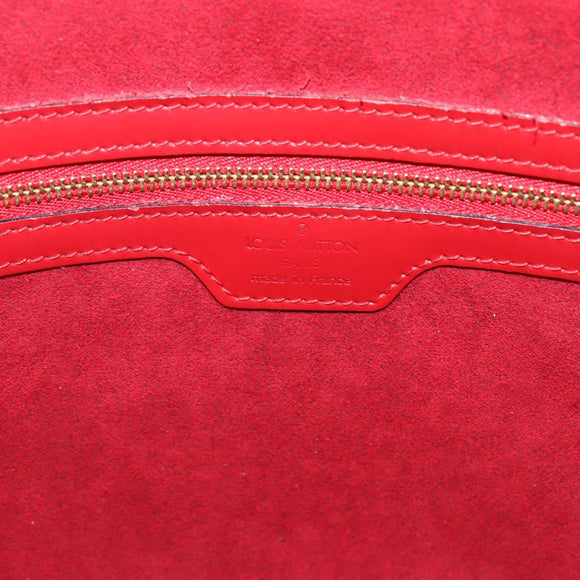 LOUIS VUITTON Epi Lussac Shoulder Bag Red M52287 LV Auth 173207