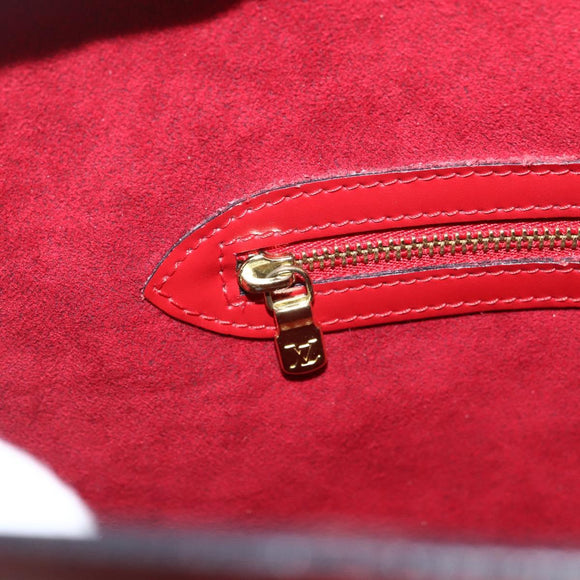 LOUIS VUITTON Epi Lussac Shoulder Bag Red M52287 LV Auth 173207