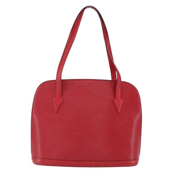 LOUIS VUITTON Epi Lussac Shoulder Bag Red M52287 LV Auth 173207