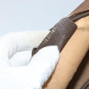GUCCI GG Supreme Web Sherry Line Bag PVC Beige Gold 119 02 087 Auth 173208-12