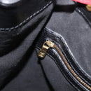 LOUIS VUITTON Epi Noe Shoulder Bag Bicolor Black Red M44017 LV Auth 173211-20