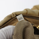 PRADA Hand Bag Leather 2way Ivory Gold Auth 173213-26