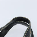 CHANEL Wild Stitch Hand Bag Leather Black CC Auth 173219-8