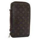 LOUIS VUITTON Monogram Pochette Escapade Reiseetui M60113 LV Auth 173221-1