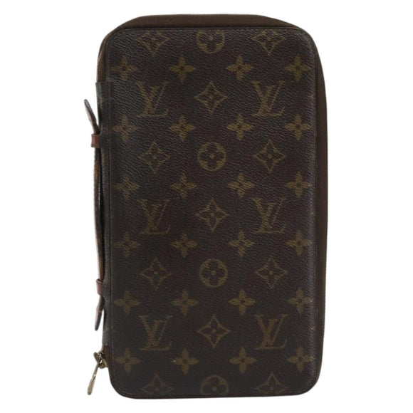 LOUIS VUITTON Monogram Pochette Escapade Reiseetui M60113 LV Auth 173221