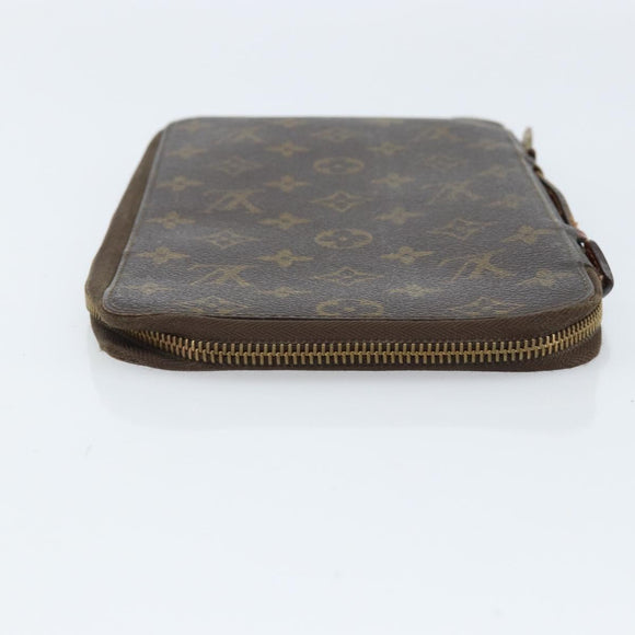 LOUIS VUITTON Monogram Pochette Escapade Reiseetui M60113 LV Auth 173221