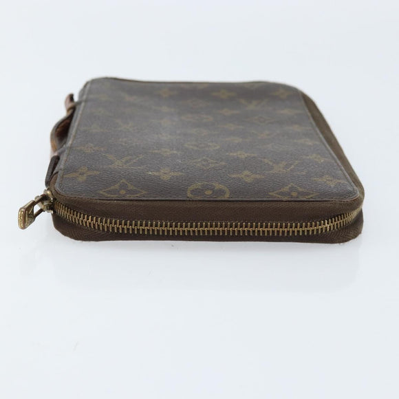 LOUIS VUITTON Monogram Pochette Escapade Reiseetui M60113 LV Auth 173221