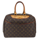 LOUIS VUITTON Monogram Deauville Handtas M47270 LV Auth 173228-13