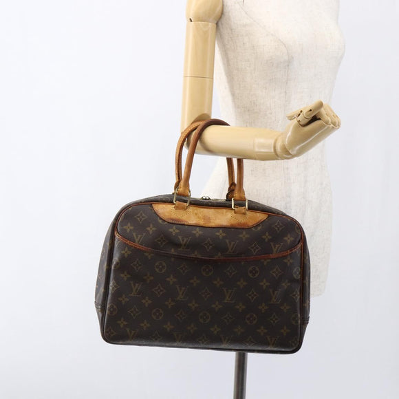 LOUIS VUITTON Monogram Deauville Handtas M47270 LV Auth 173228