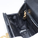 Salvatore Ferragamo Gancini Hand Bag Leather Black Gold Auth 173237-20