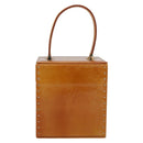 LOUIS VUITTON Monogram Vernis Bleecker Cosmetic Pouch Beige M91002 Auth 173240-2