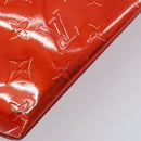 LOUIS VUITTON Monogram Vernis Reade PM Hand Bag Red Rouge M91088 LV Auth 173241-9