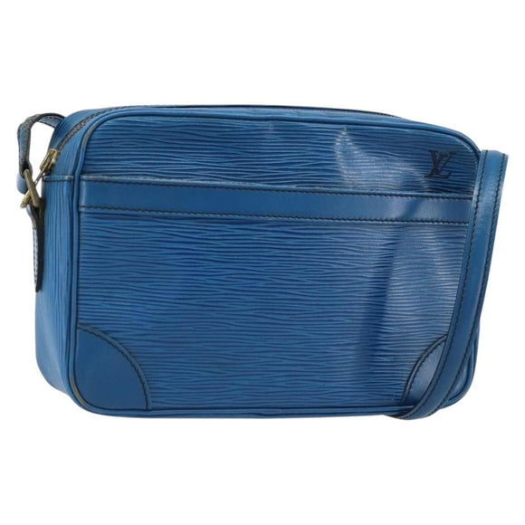 LOUIS VUITTON Epi Trocadero 23 Shoulder Bag Blue M52305 LV Auth 173247