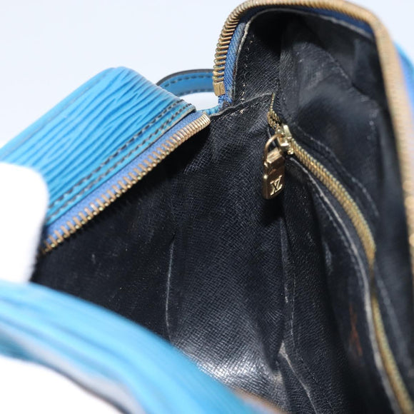 LOUIS VUITTON Epi Trocadero 23 Shoulder Bag Blue M52305 LV Auth 173247