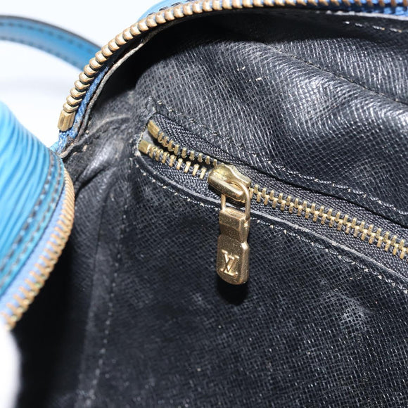 LOUIS VUITTON Epi Trocadero 23 Shoulder Bag Blue M52305 LV Auth 173247