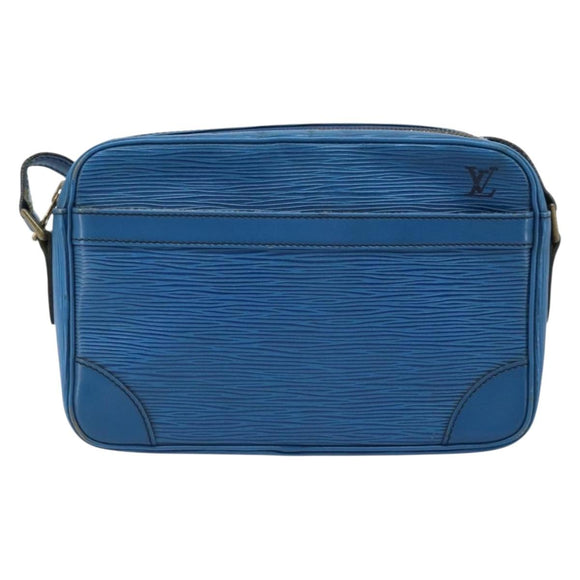 LOUIS VUITTON Epi Trocadero 23 Shoulder Bag Blue M52305 LV Auth 173247