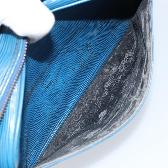 LOUIS VUITTON Epi Trocadero 23 Shoulder Bag Blue M52305 LV Auth 173247