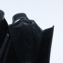 BALLY Shoulder Bag Leather Black Gold Auth 173248A-21
