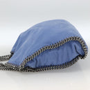 Stella MacCartney Chain Falabella Small Polyester 2way Blue 234387 Auth 173251-4