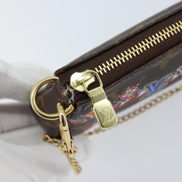 LOUIS VUITTON Vivienne Mini Pochette Accessoires Etui M69976 LV Auth 173256SAM