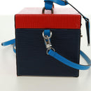 LOUIS VUITTON Epi Breaker Box Cosmetic Pouch Safir LV Auth 173257M-4