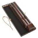 LOUIS VUITTON Monogram Chop Stick Wood Brown LV Auth 173258A-1