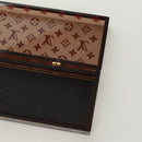 LOUIS VUITTON Monogram Chop Stick Wood Brown LV Auth 173258A-10