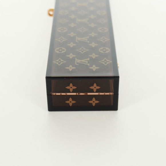 LOUIS VUITTON Monogram Chop Stick Wood Brown LV Auth 173258A