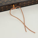 LOUIS VUITTON Monogram Chop Stick Wood Brown LV Auth 173258A-19
