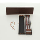LOUIS VUITTON Monogram Chop Stick Wood Brown LV Auth 173258A-20