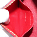 LOUIS VUITTON Monogram Vernis Pochette Pouch Red Slys M90172 LV Auth 173261-19